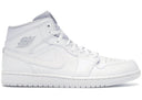 Jordan 1 Mid White/Pure Platinum - Unmatched Kicks - Sneakers