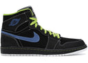 Jordan 1 Retro High Black Cyber Blue Sapphire - Unmatched Kicks - Sneakers