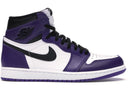 Jordan 1 Retro High Court Purple White - Unmatched Kicks - Sneakers