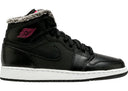 Jordan 1 Retro High Fleece Black Pink Gs - Unmatched Kicks - Sneakers