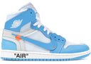Jordan 1 Retro High Off - White University Blue - Unmatched Kicks - Sneakers