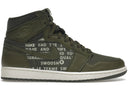 Jordan 1 Retro High Olive Canvas - Unmatched Kicks - Sneakers