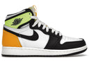 Jordan 1 Retro High White Black Volt University Gold (Gs) - Unmatched Kicks - Sneakers