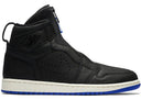 Jordan 1 Retro High Zip Black Hyper Royal - Unmatched Kicks - Sneakers