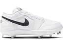 Jordan 1 Retro Low Metal White Black - Unmatched Kicks - Sneakers