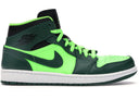 Jordan 1 Retro Mid Gorge Green - Unmatched Kicks - Sneakers