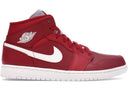 Jordan 1 Retro Mid Gym Red White - Unmatched Kicks - Sneakers