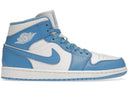 Jordan 1 Retro Mid Unc - Unmatched Kicks - Sneakers