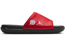 Jordan Play Slide Quai 54 University Red Black Classic Green White - Unmatched Kicks - Slides