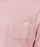 Juicy Peach Long Sleeve T-Shirt oversized fit Cloud Pink - Unmatched Kicks - GYMSHARK