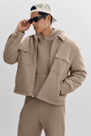 Kickback Jacket - Gravel - Unmatched Kicks - alo