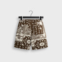 Kith Bandana Jacquard Lewis Short - Coffee - Unmatched Kicks-KITH