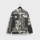 Kith Bandana Jacquard Long Sleeve Willis Shirt - Nocturnal - Unmatched Kicks-KITH
