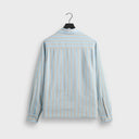 Kith Barre Stripe Long Sleeve Gianni Shirt - Serene - Unmatched Kicks-KITH