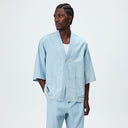 Kith Chambray Nanthan Shirt - Light Indigo - Unmatched Kicks-KITH