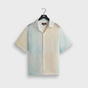 Kith Cloud Dye Cotton Mesh Thompson Camp Collar Shirt - Larimar - Unmatched Kicks-KITH