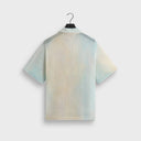 Kith Cloud Dye Cotton Mesh Thompson Camp Collar Shirt - Larimar - Unmatched Kicks-KITH