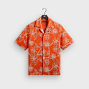 Kith Corded Floral Thompson Camp Collar Shirt - Inferno - Unmatched Kicks-KITH