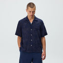 Kith Corded Floral Thompson Camp Collar Shirt - Nocturnal - Unmatched Kicks-KITH