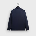 Kith Crest Logo Long Sleeve Boxy Collared Overshirt - Nocturnal - Unmatched Kicks-KITH