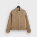 Kith Crochet Luke Zip Front Sweater - Durum - Unmatched Kicks-KITH