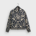 Kith Cupro Linen Connor Blouson Jacket - Nocturnal - Unmatched Kicks-KITH