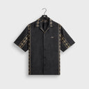 Kith Cupro Linen Thompson Camp Collar Shirt - Black - Unmatched Kicks-KITH