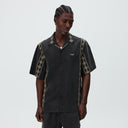 Kith Cupro Linen Thompson Camp Collar Shirt - Black - Unmatched Kicks-KITH