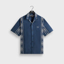 Kith Cupro Linen Thompson Camp Collar Shirt - Nocturnal - Unmatched Kicks-KITH