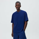 Kith Double Crepe Casper Shirt - Deep Royal - Unmatched Kicks-KITH