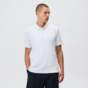 Kith Double Face Jersey Heathrow Polo - White - Unmatched Kicks-KITH