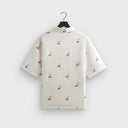 Kith Embroidered Cherry Oxford Cotton Harvey Shirt - Sandrift - Unmatched Kicks-KITH