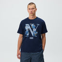 Kith Floral NY Tee - Nocturnal - Unmatched Kicks-KITH