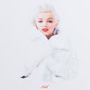 Kith for Marilyn Monroe Fur Coat Tee - White - Unmatched Kicks-KITH