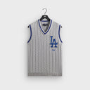 Kith for the Los Angeles Dodgers Aiken Vest - Light Heather Grey - Unmatched Kicks-KITH