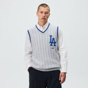 Kith for the Los Angeles Dodgers Aiken Vest - Light Heather Grey - Unmatched Kicks-KITH