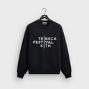Kith for Tribeca Festival Logo Lockup Nelson Crewneck - Black - Unmatched Kicks-KITH