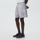 Kith Heathered Paisley Lewis Short - Light Indigo - Unmatched Kicks-KITH