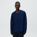 Kith Indigo Seersucker Townsend Shirt - Dark Indigo - Unmatched Kicks-KITH