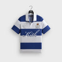 Kith Jacquard Towel Terry Ray Polo - White - Unmatched Kicks-KITH