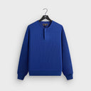 Kith Micro Waffle Long Sleeve Colby Pullover - Current - Unmatched Kicks-KITH