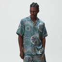 Kith Mosaic Mandala Thompson Camp Collar Shirt - Stadium - Unmatched Kicks-KITH