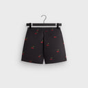 Kith Printed Cherry Cupro Linen Active Short - Black - Unmatched Kicks-KITH