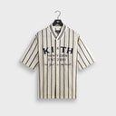 Kith Silk Linen Chenille Stripe Pacey Shirt - Sandrift - Unmatched Kicks-KITH