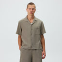 Kith Soft Woven Cropped Beckham Camp Collar Shirt - Folly - Unmatched Kicks-KITH
