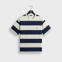 Kith Stripe Alex II Boxy Tee - Sandrift - Unmatched Kicks-KITH