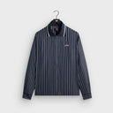 Kith Striped Poplin Long Sleeve Thompson Zip Front Shirt - Blend - Unmatched Kicks-KITH