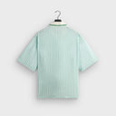 Kith Striped Poplin Thompson Zip Front Shirt - Breezeway - Unmatched Kicks-KITH