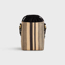 Kith Striped Raffia Drawstring Pouch - Radiant - Unmatched Kicks-KITH