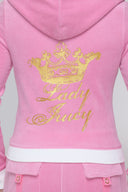 Lady Juicy Heritage Hoodie Hot Hot - Unmatched Kicks - Juicy Couture